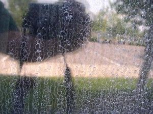 Stains on glass